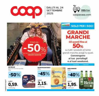 Volantino Coop Unicoop Tirreno (valido fino al 24-09)
