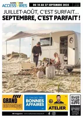Catalogue Narbonne accessoires (valable jusqu'au 27-09)