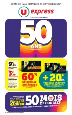 Catalogue U Express (valable jusqu'au 28-09)