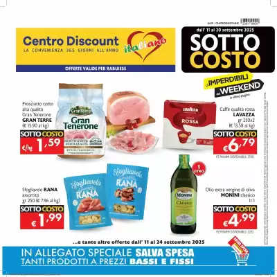 Volantino Centro Discount (valido fino al 24-09)