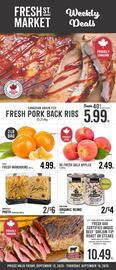 Fresh St Market flyer week 37 Page 1