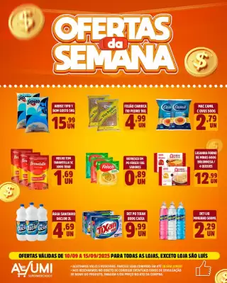 Folheto Ayumi Supermercados (válido até 15-09)