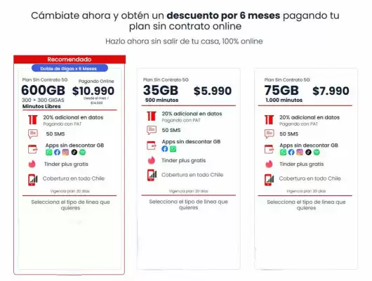 Catálogo Virgin Mobile (válido hasta 26-09)