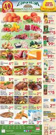 Eurofresh Market weekly ad week 37 Page 1