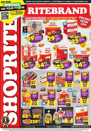 Shoprite catalogue Page 1