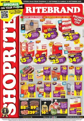 Shoprite catalogue (valid until 14-09)