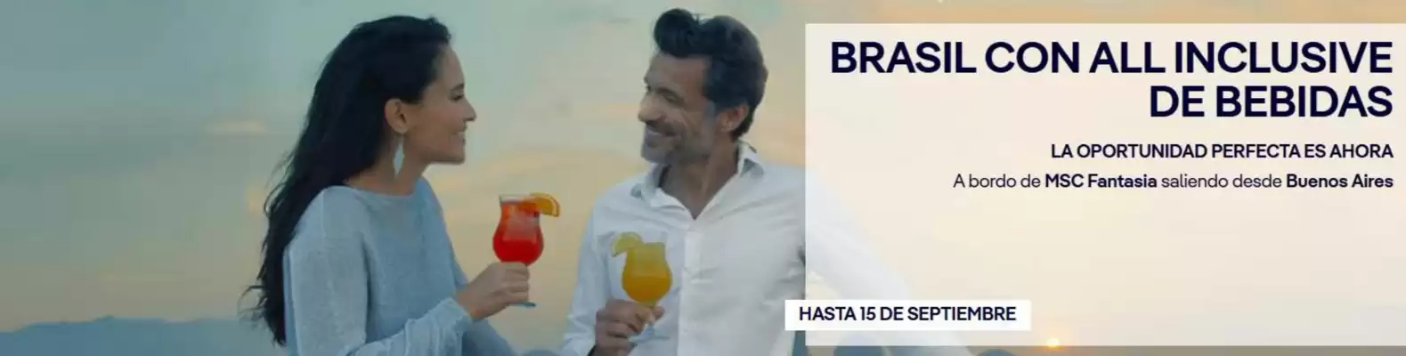 Catálogo MSC Cruceros (válido hasta 15-09)