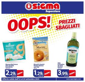 Volantino Sigma Superstore Pagina 1