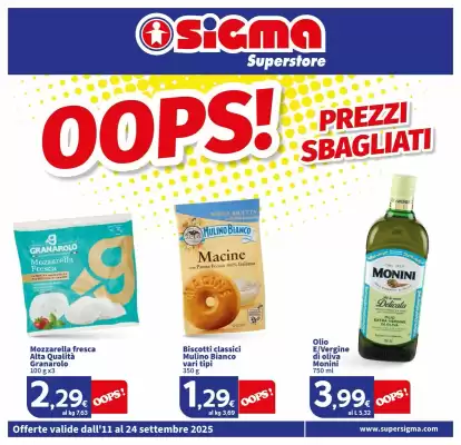 Volantino Sigma Superstore (valido fino al 24-09)