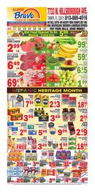 Bravo Supermarkets weekly ad week 37 Page 1
