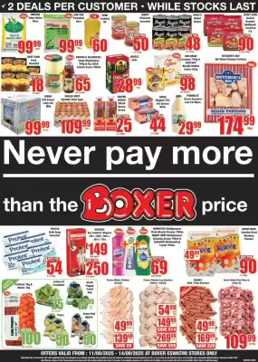 Boxer catalogue (valid until 14-09)