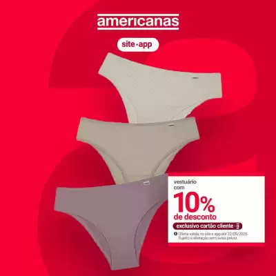 Encarte Lojas Americanas (válido até 15-09)