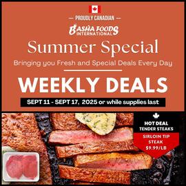 Basha Foods flyer week 37 Page 1