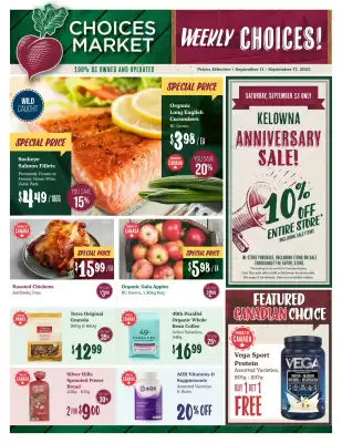 Choices Market flyer (valid until 17-09)