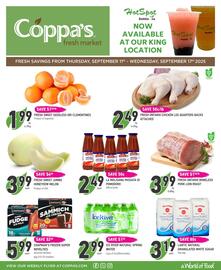 Coppa's Fresh Market flyer week 37 Page 1