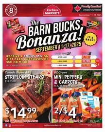 Red Barn Market flyer week 37 Page 1