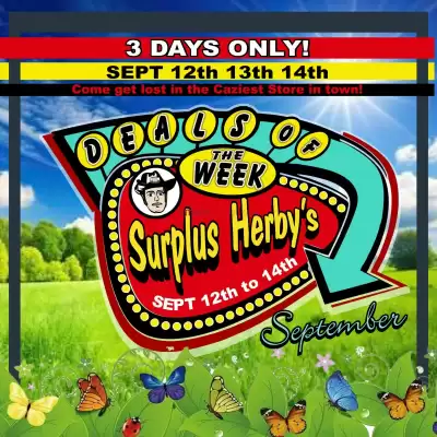 Surplus Herby's flyer (valid until 17-09)