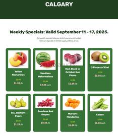 H&W Produce flyer week 37 Page 1