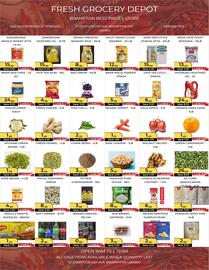 Fresh Grocery Depot flyer week 37 Page 1