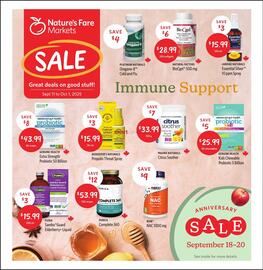 Natural Food Pantry flyer week 37 Page 1