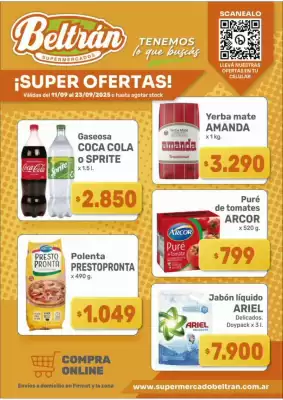 Catálogo Beltrán Supermercados (válido hasta 23-09)