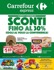 Volantino Carrefour Express Pagina 1