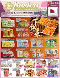 Bestco Food Mart flyer week 37 Page 1
