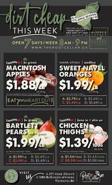 The Root Cellar flyer week 37 Page 1