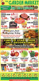 The Garden Market flyer week 37 Page 1