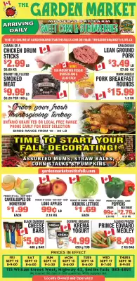 The Garden Market flyer (valid until 18-09)