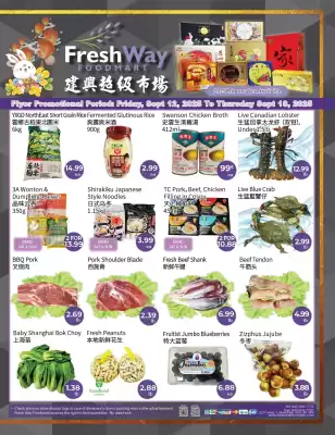 FreshWay Foodmart flyer (valid until 18-09)