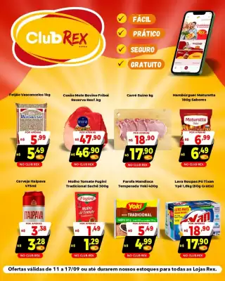 Catálogo Supermercados Rex (válido até 17-09)