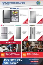 Trail Appliances flyer week 37 Page 1