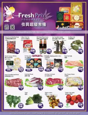 FreshPro Foodmart flyer (valid until 18-09)
