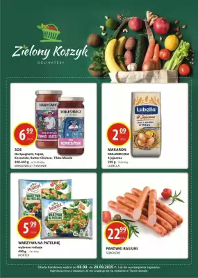 Zielony Koszyk gazetka (ważność do 20-09)