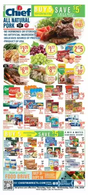 Chief Supermarket weekly ad (valid until 17-09)