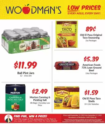 Woodman's weekly ad (valid until 17-09)