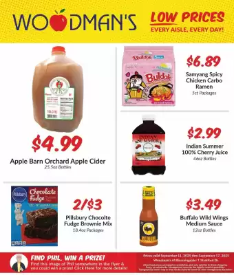 Woodman's weekly ad (valid until 17-09)