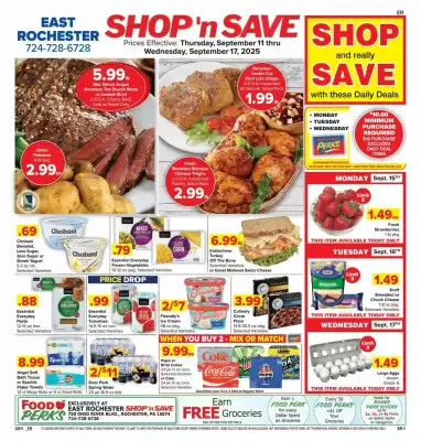 Shop 'n Save weekly ad (valid until 17-09)