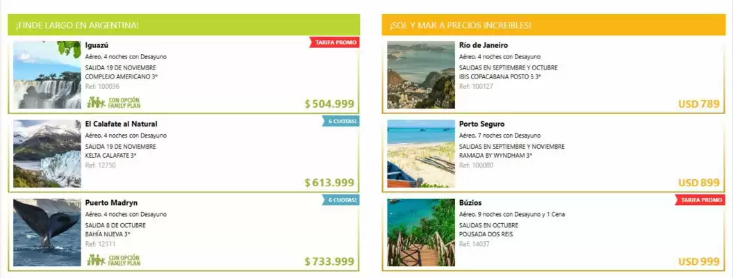 Catálogo Pezzati Viajes (válido hasta 16-09)