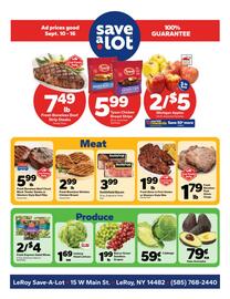 Save a Lot weekly ad week 37 Page 1