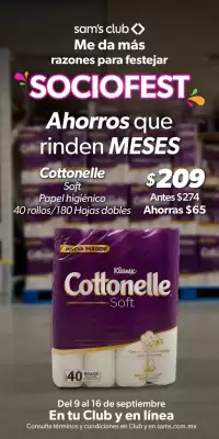 Catálogo Sam's Club (válido hasta 16-09)