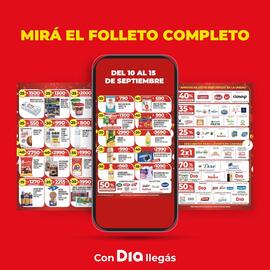 Folleto Supermercados DIA Página 1