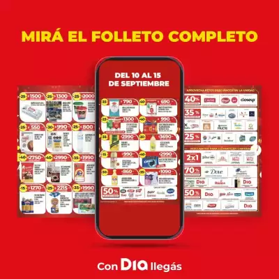 Folleto Supermercados DIA (válido hasta 15-09)