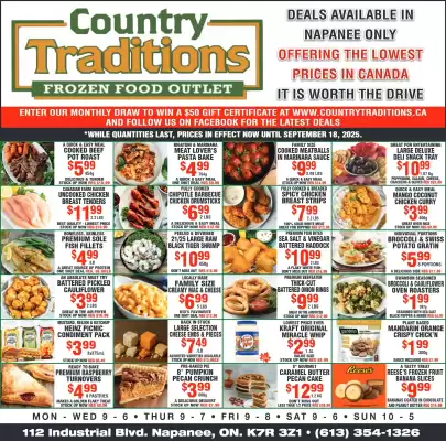 Country Traditions flyer (valid until 17-09)