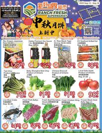 Ranch Fresh Supermarket flyer week 37 Page 1