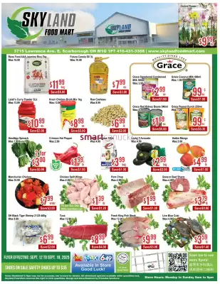 Skyland Foodmart flyer (valid until 17-09)