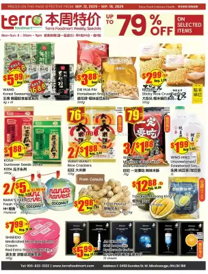 Terra Foodmart flyer (valid until 17-09)