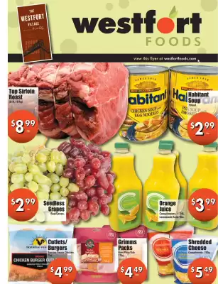 Westfort Foods flyer (valid until 17-09)