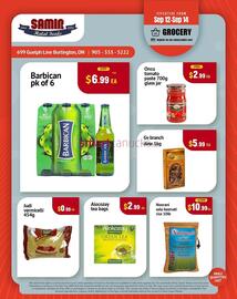 Samir Supermarket flyer week 37 Page 1